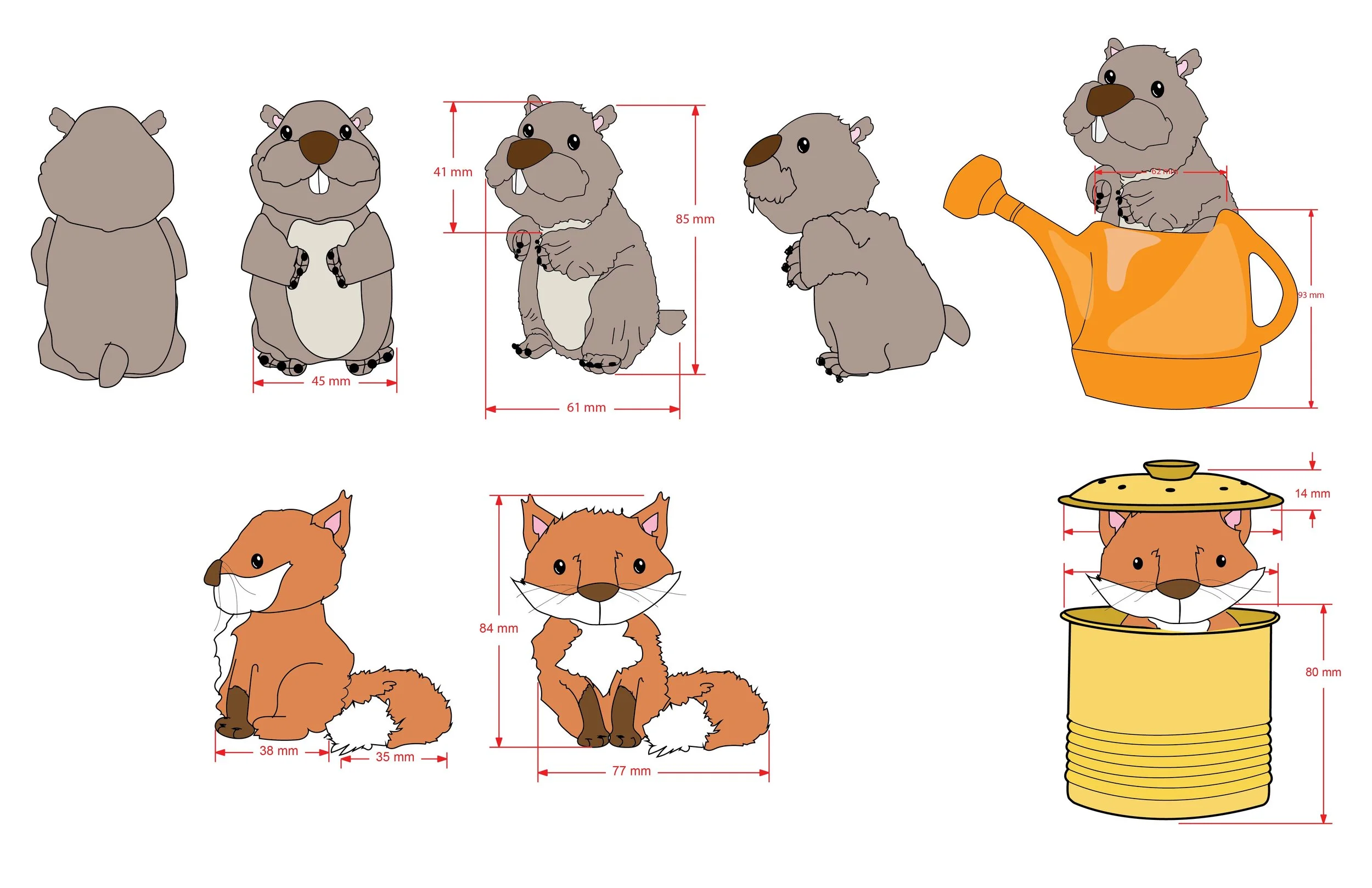 Woodland Animal- Concept