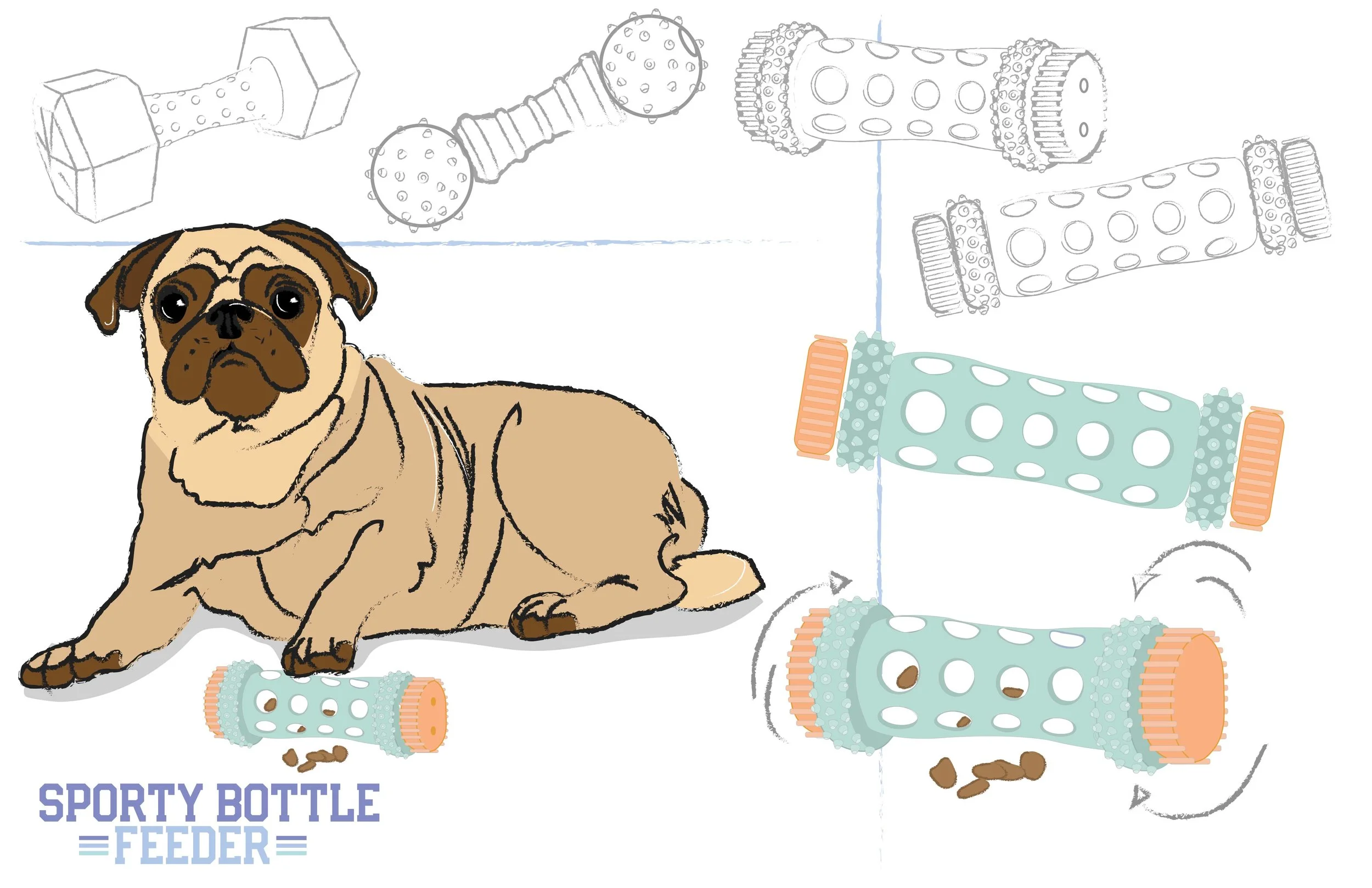 Sporty Dog Toy Concept