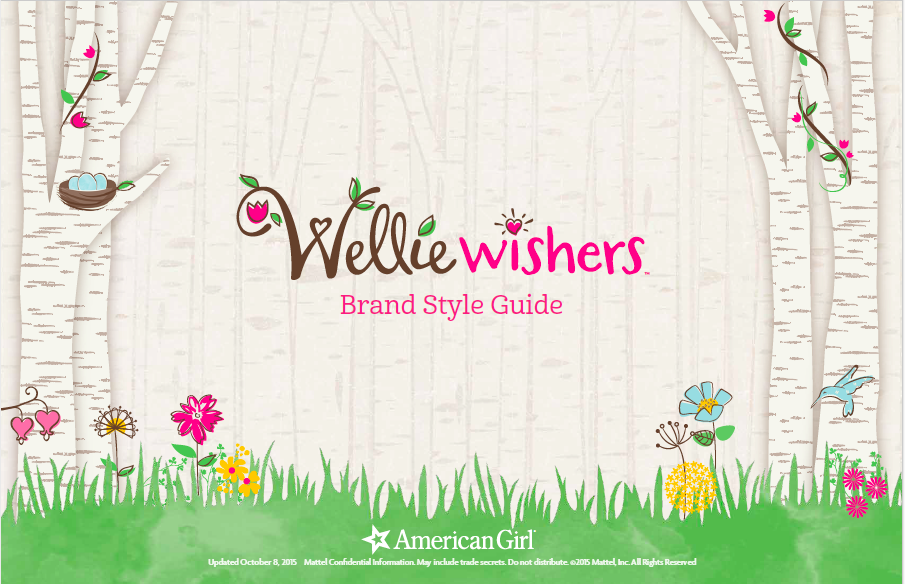  Wellie Wishers Brand Style Guide Design 