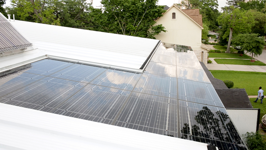 thin-film photovoltaic solar roof