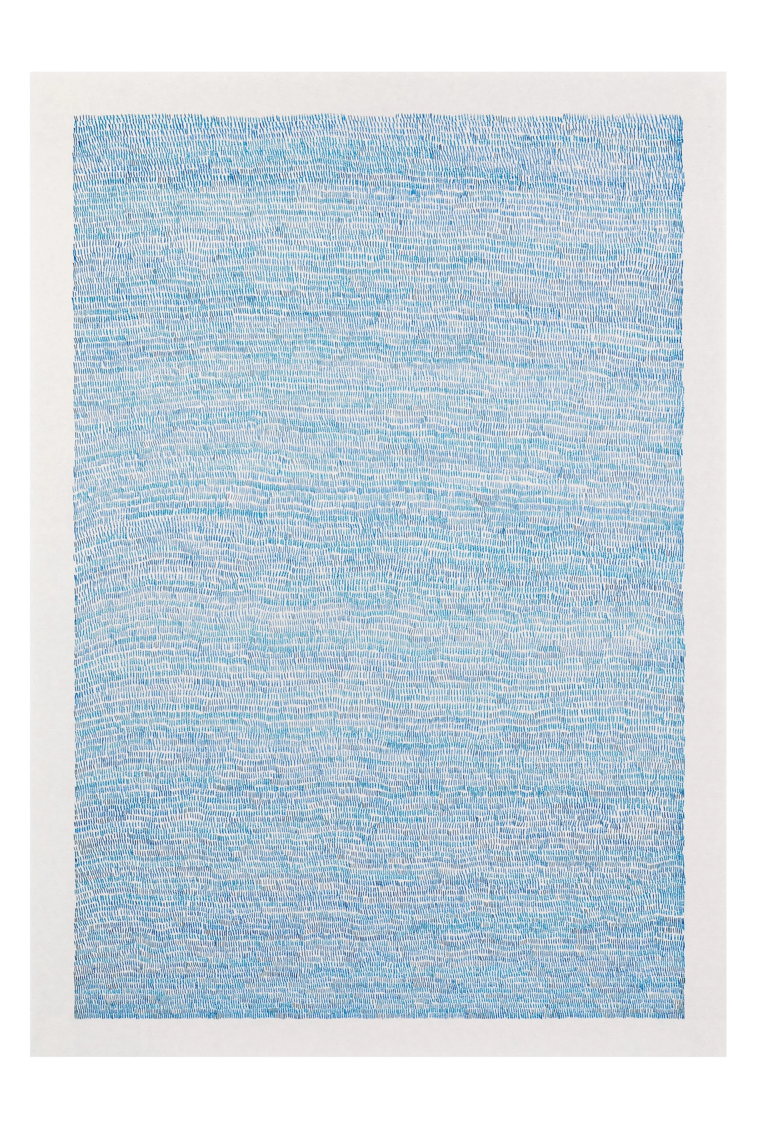 holding on to 105142 lines of blue - detail