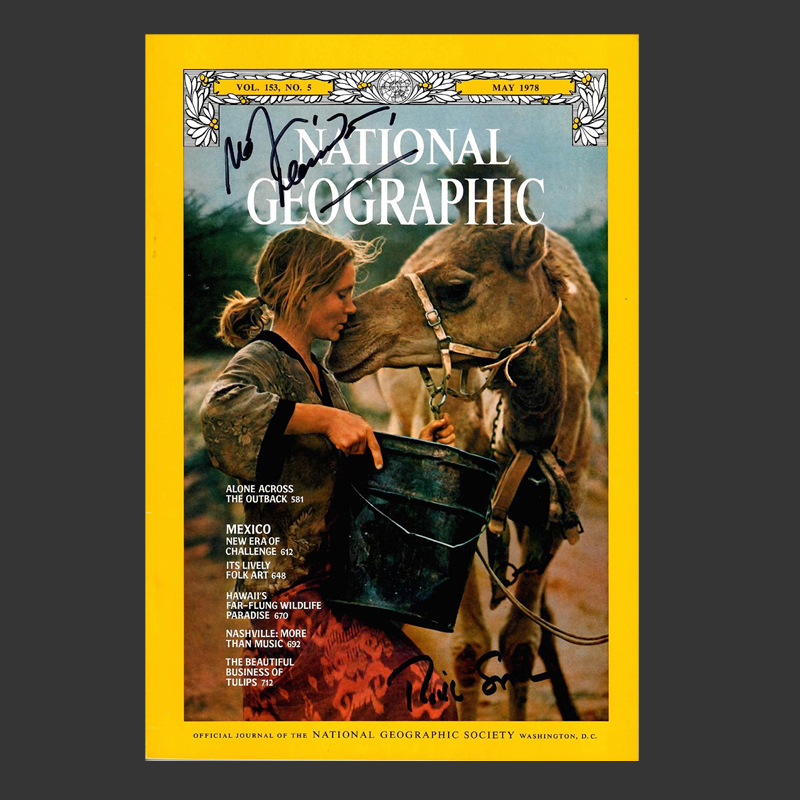 The memoir TRACKS was inspired by the article Robyn wrote for National Geographic