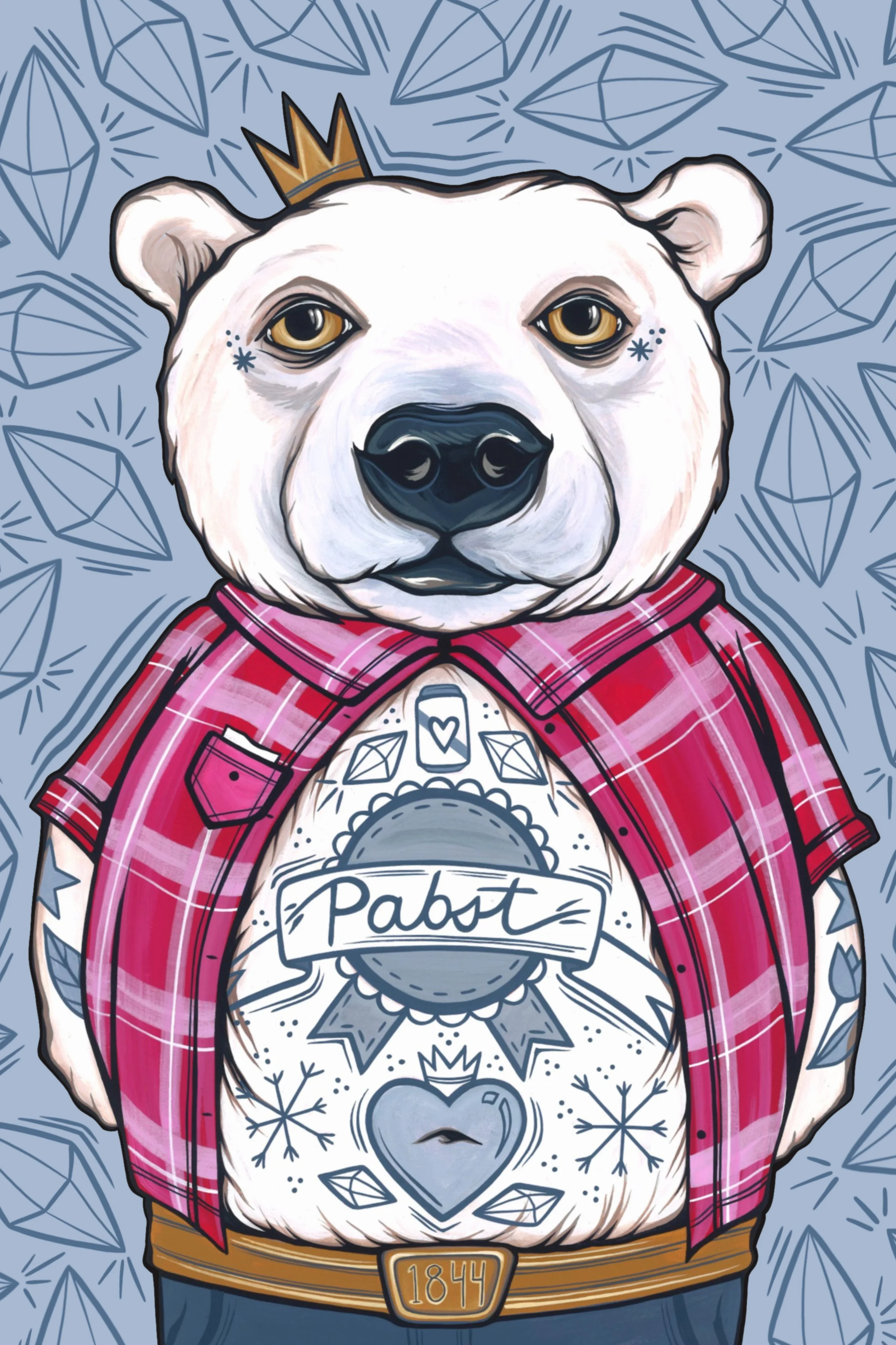 Bill The Blue Ribbon Bear