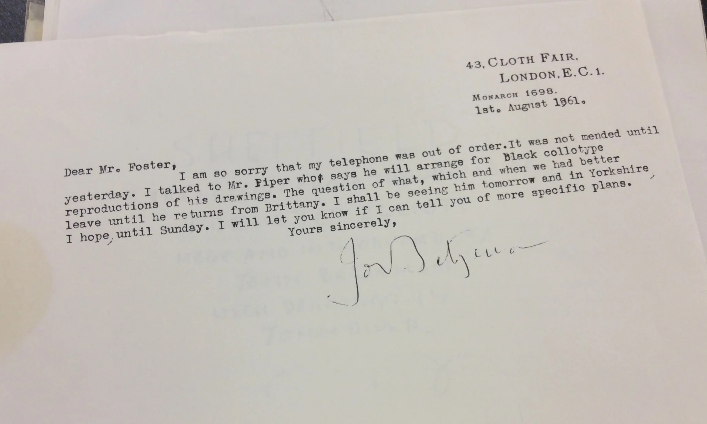 Sir John Betjeman