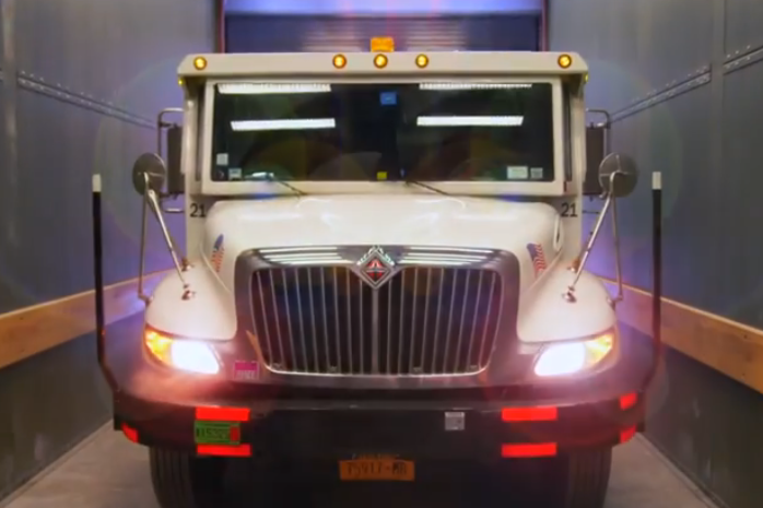 Secure Underground Loading Dock