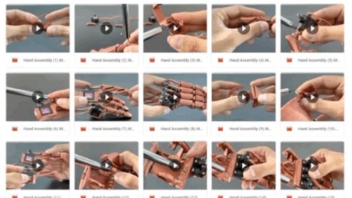 Hand Assembly — Youbionic