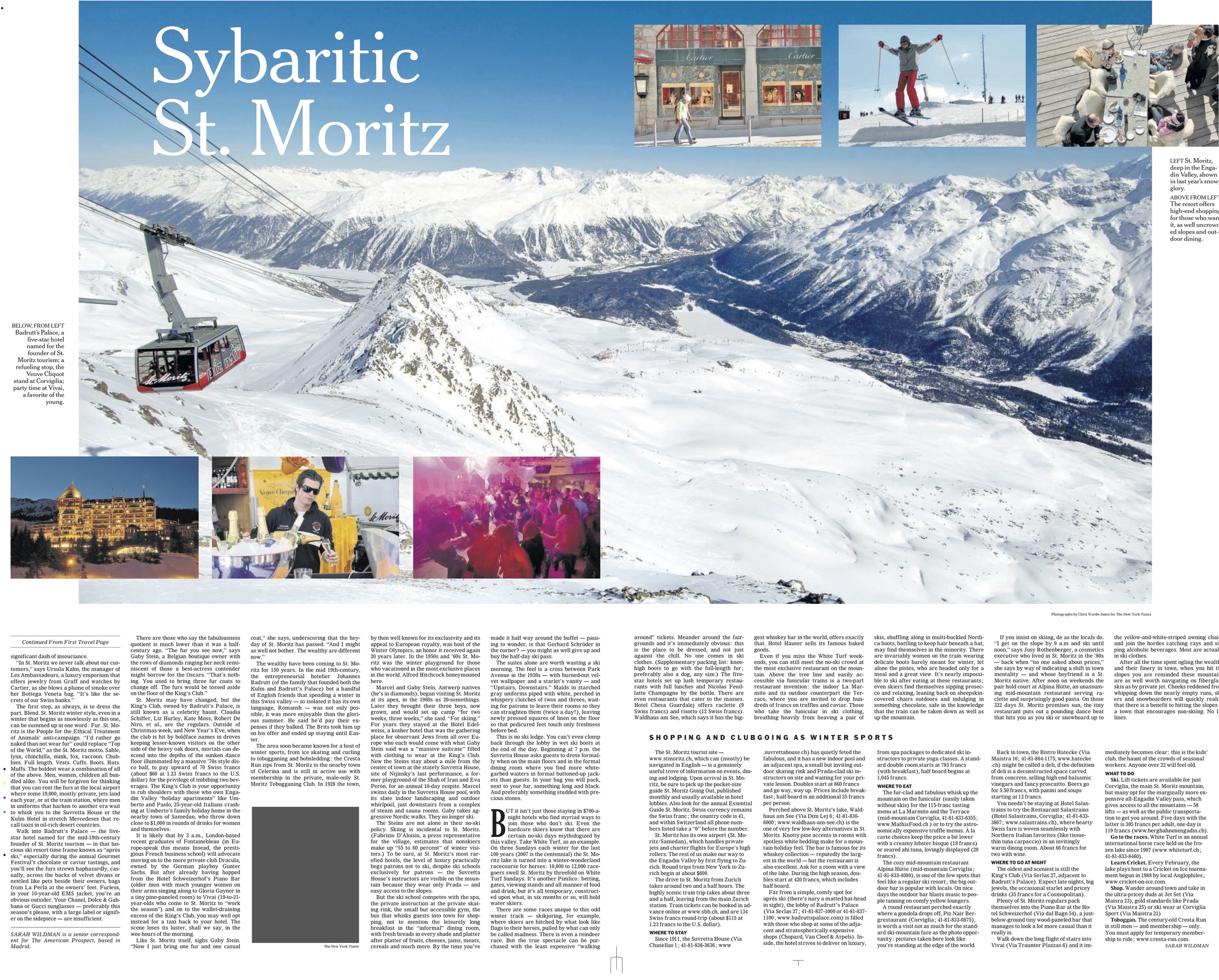 Sybaritic St. Moritz 