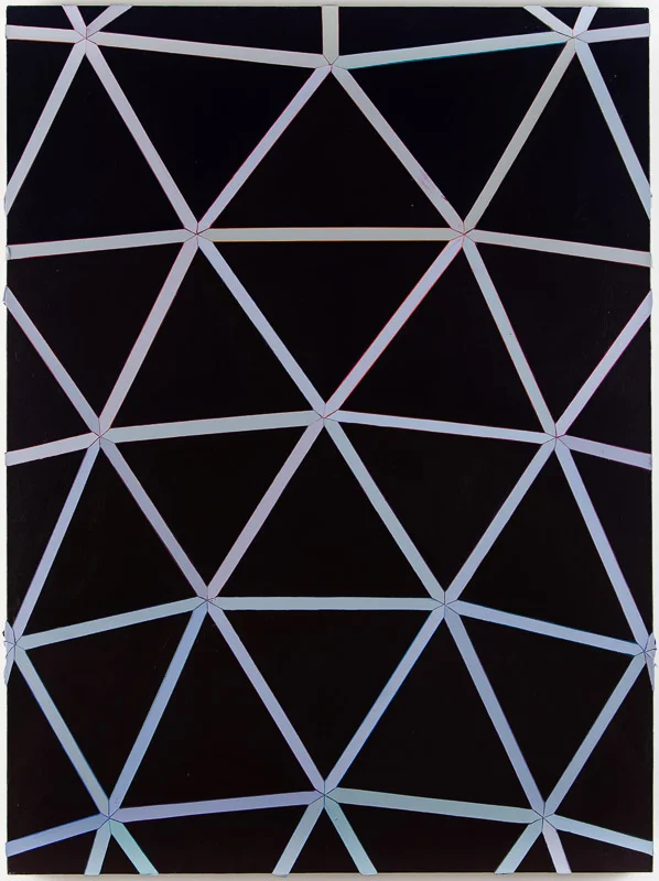 Inside-out 2013 acrylic on canvas 33" x 24.5"