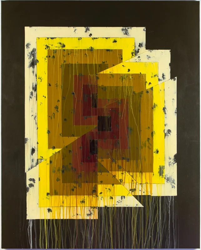 Modern School 2014 acrylic on canvas over panel 60" x 48"