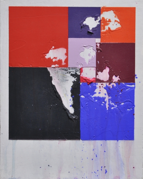 Problems and Diversions 2014 acrylic on canvas 8 x 10"