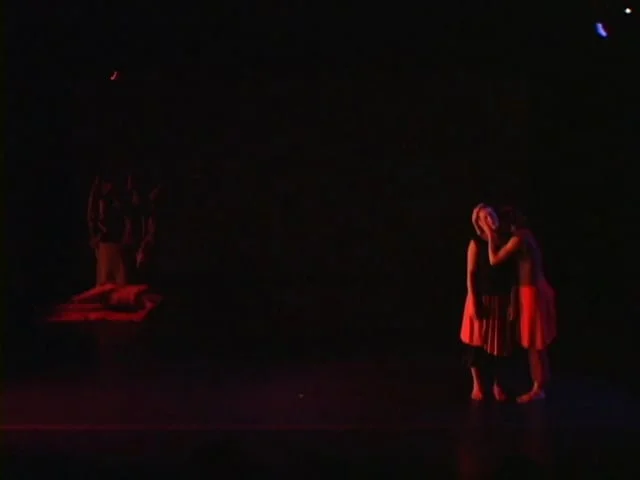 I'm Not On Fire (2005) everything smaller (Jessica Jolly, Donnell Oakley & David Schmidt) Live Music by Chris Lancaster, Set by Jason Little @ The Joyce Soho, NYC