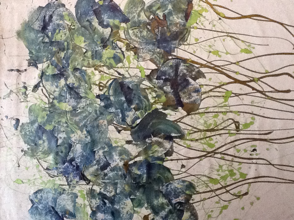 Blue Flowers II
