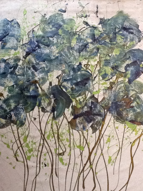 Blue Flowers II