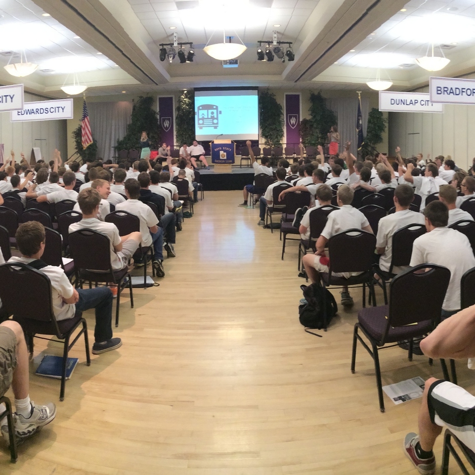 Each year, the Hinkley Institute’s Youth Voting Initiative reaches out to local high school students to engage them civically and empower the next generation of voters to be regular participants in the political process.