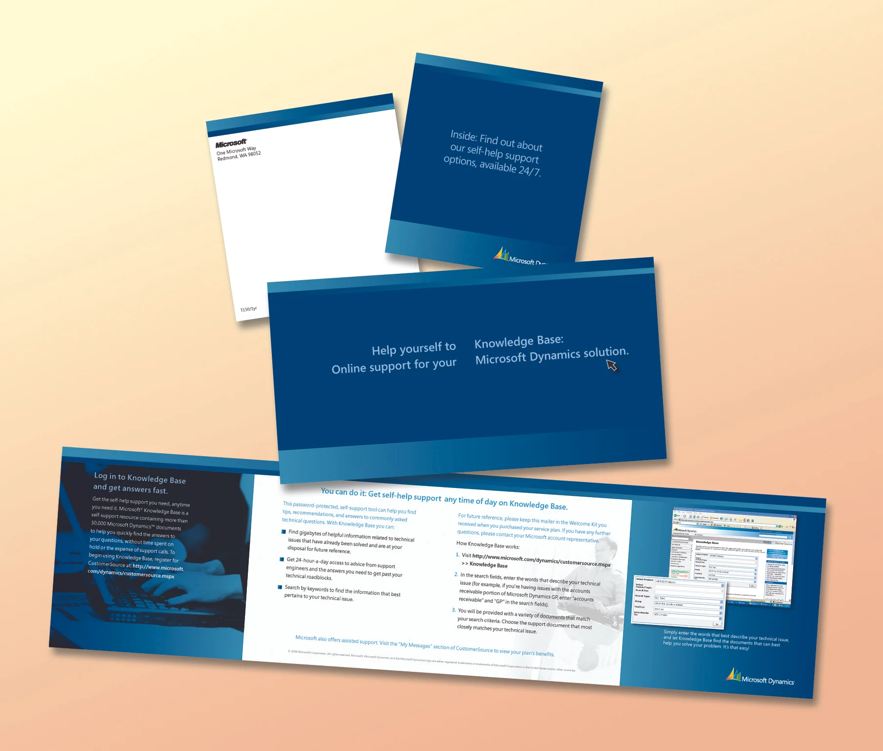 Microsoft Dynamics Knowledge Base&nbsp;Quad-Fold&nbsp;