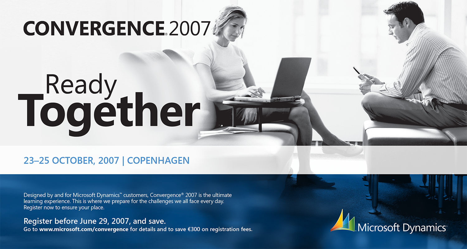 Convergence 2007 Invite Postcard