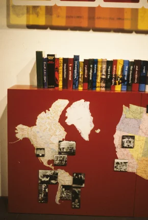 Left Section Detail, Era After Era, Karen Atkinson, 'Unknown Secrets: Art and the Rosenberg Era"