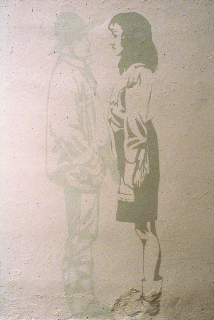 Admits Two, Detail, Installation Gallery, San Diego, CA. Karen Atkinson