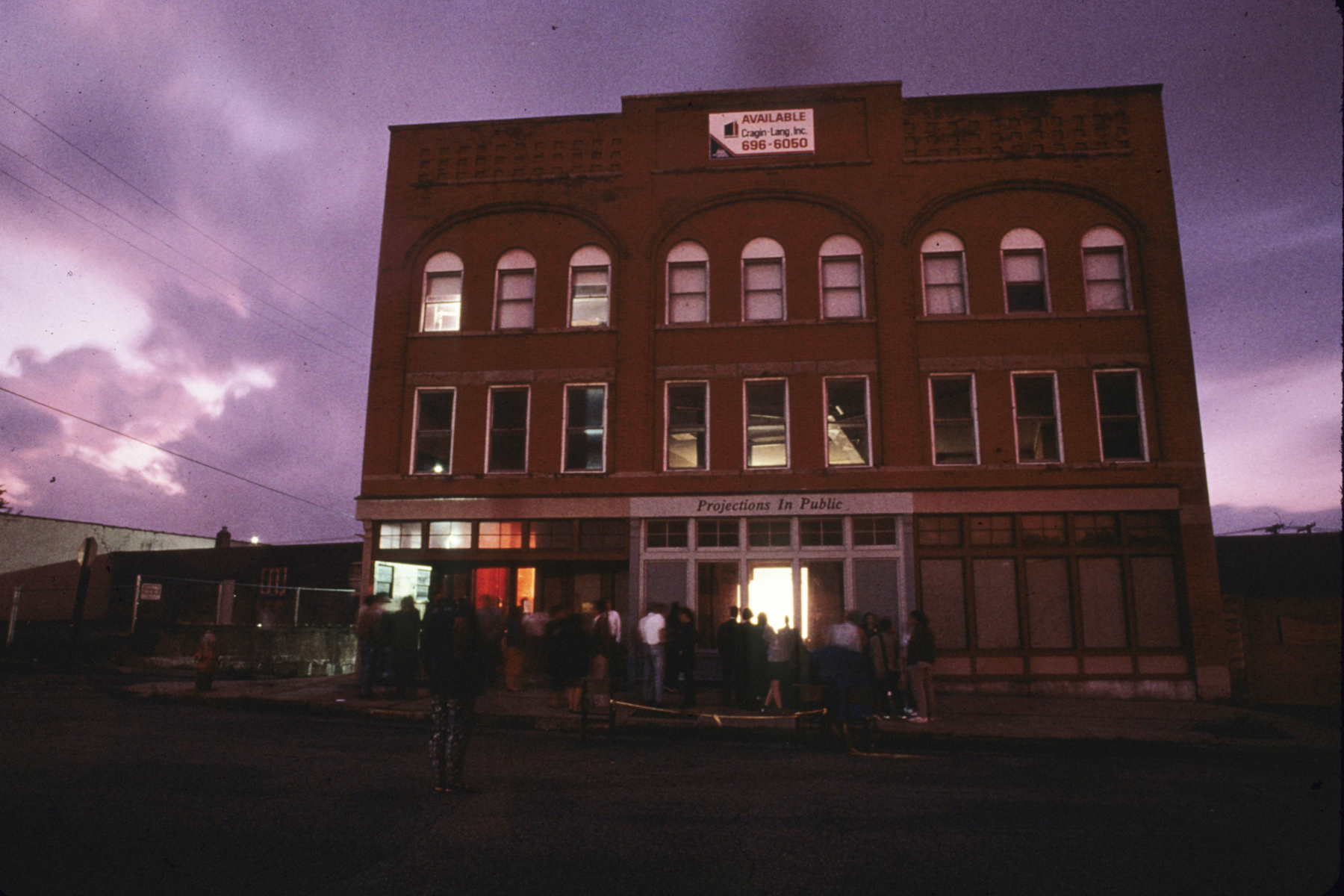 Projections in Public: Cleveland, curated by Karen Atkinson