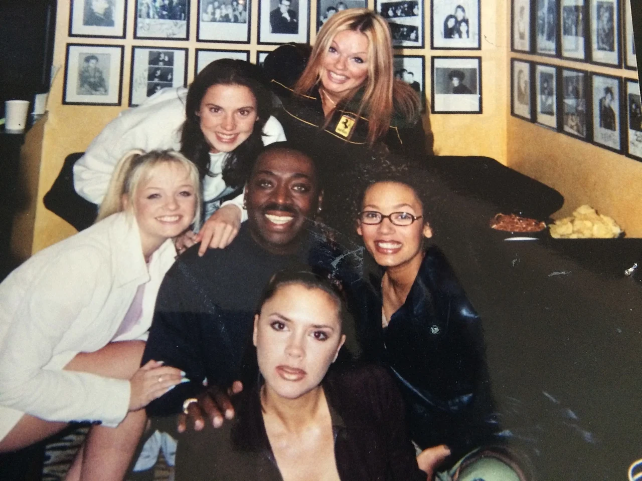 Kenn with The Spice Girls