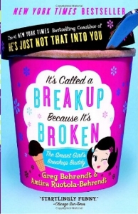 The cover of the book is a pint of ice-cream. BetterBreakups.com