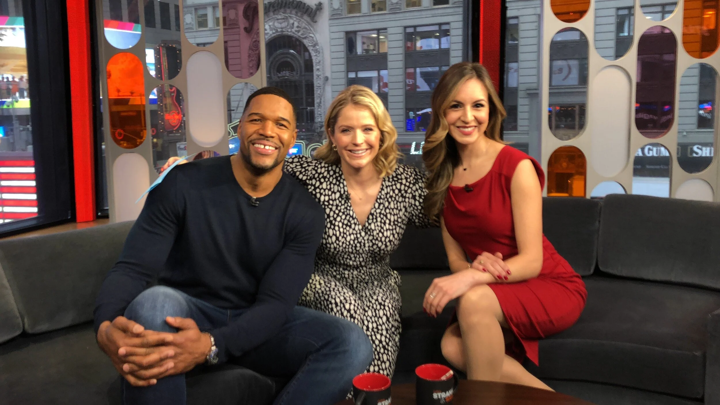 Natalia Juarez on Good Morning America, Feb 15, 2019