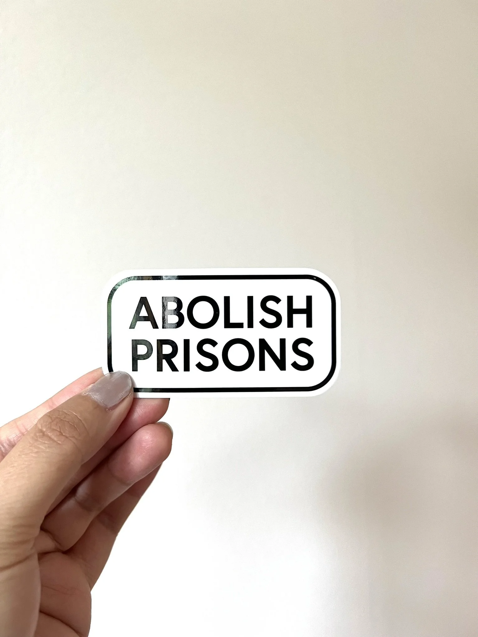 Abolish Prisons Sticker