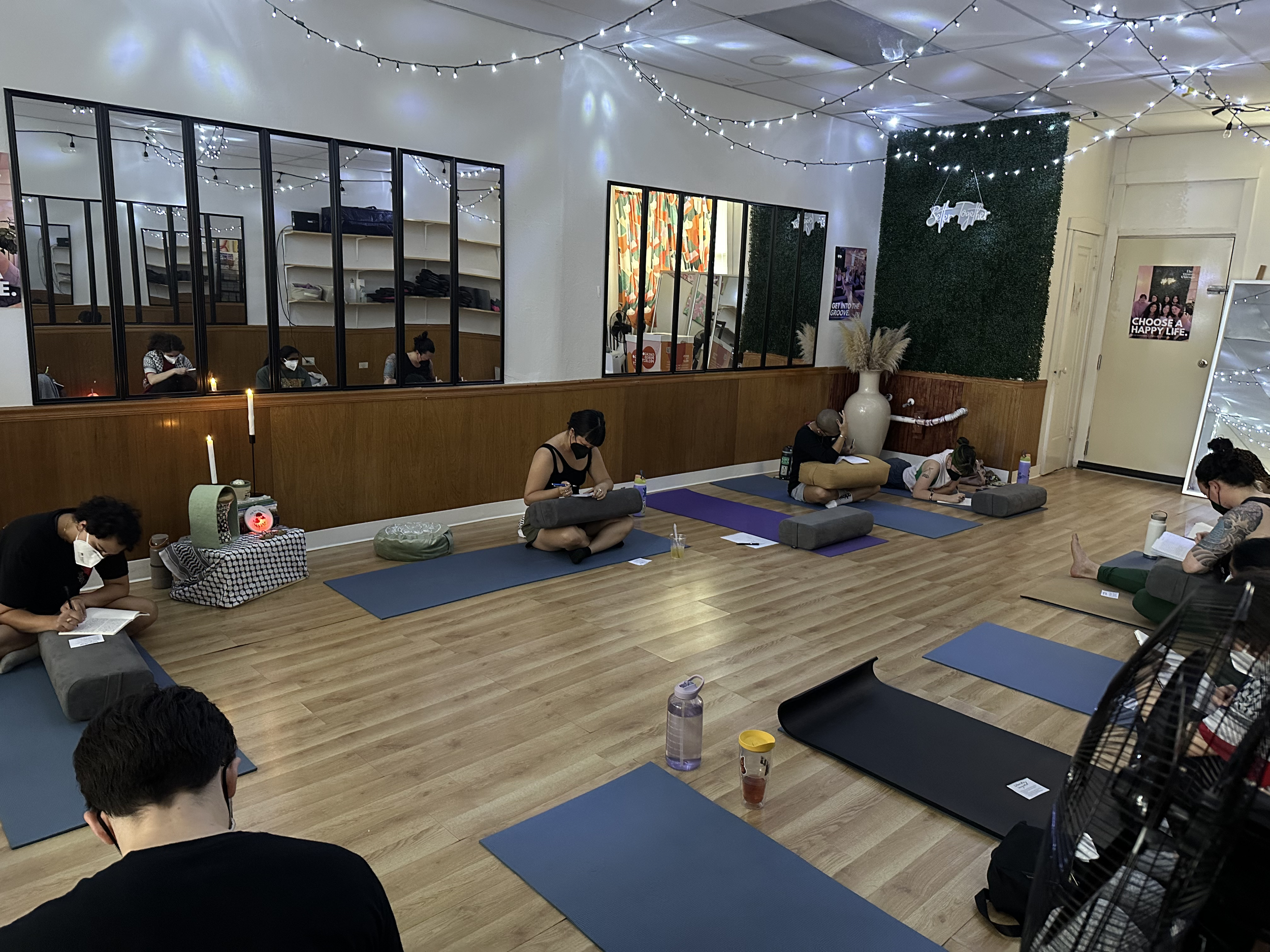 August 11, 2024 / Rooting in Faith - co-hosted with Amera Al-Ali / Yoga, Meditation, and Journaling Workshop / Chicago, IL