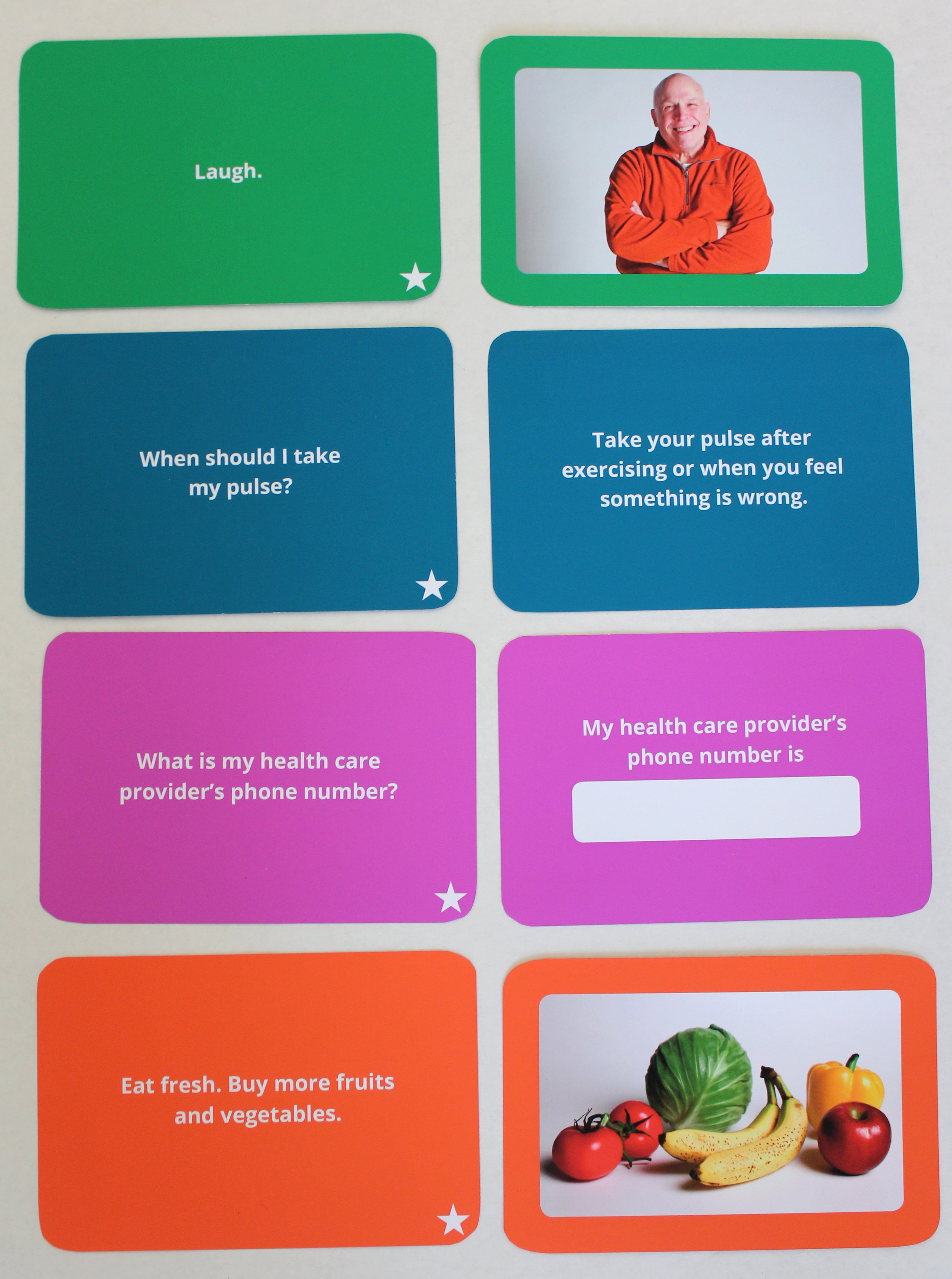 Final cards