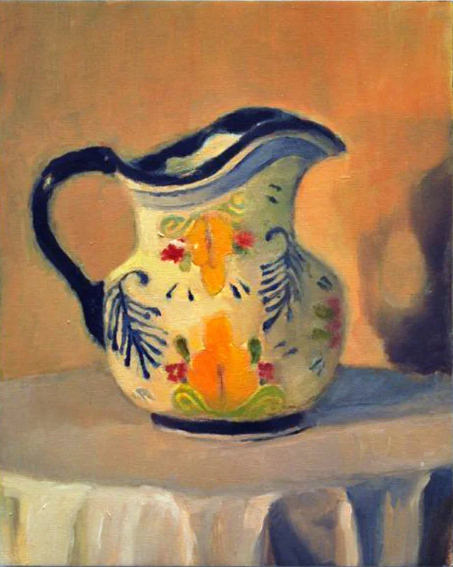 Morning light pitcher