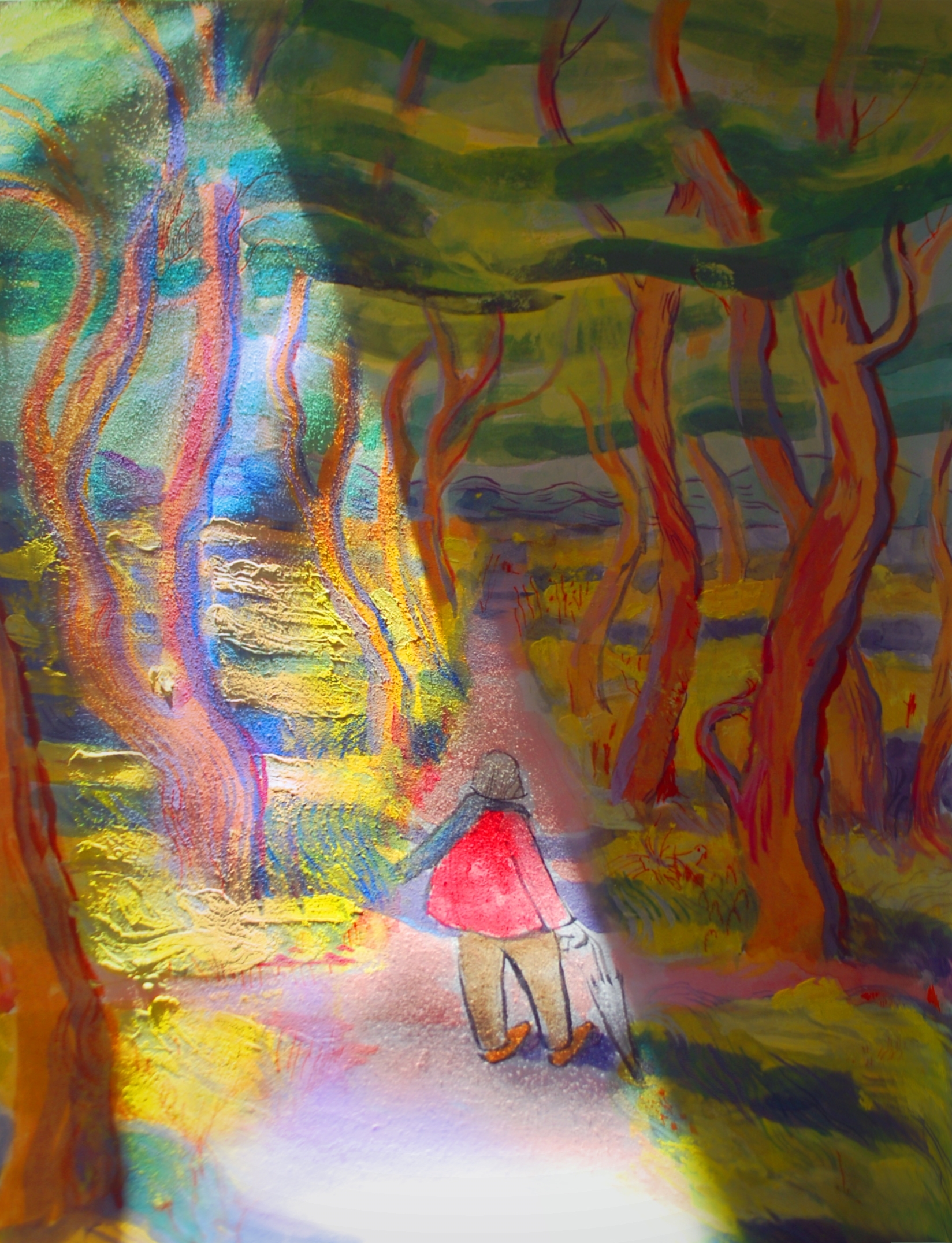 Woman on Path