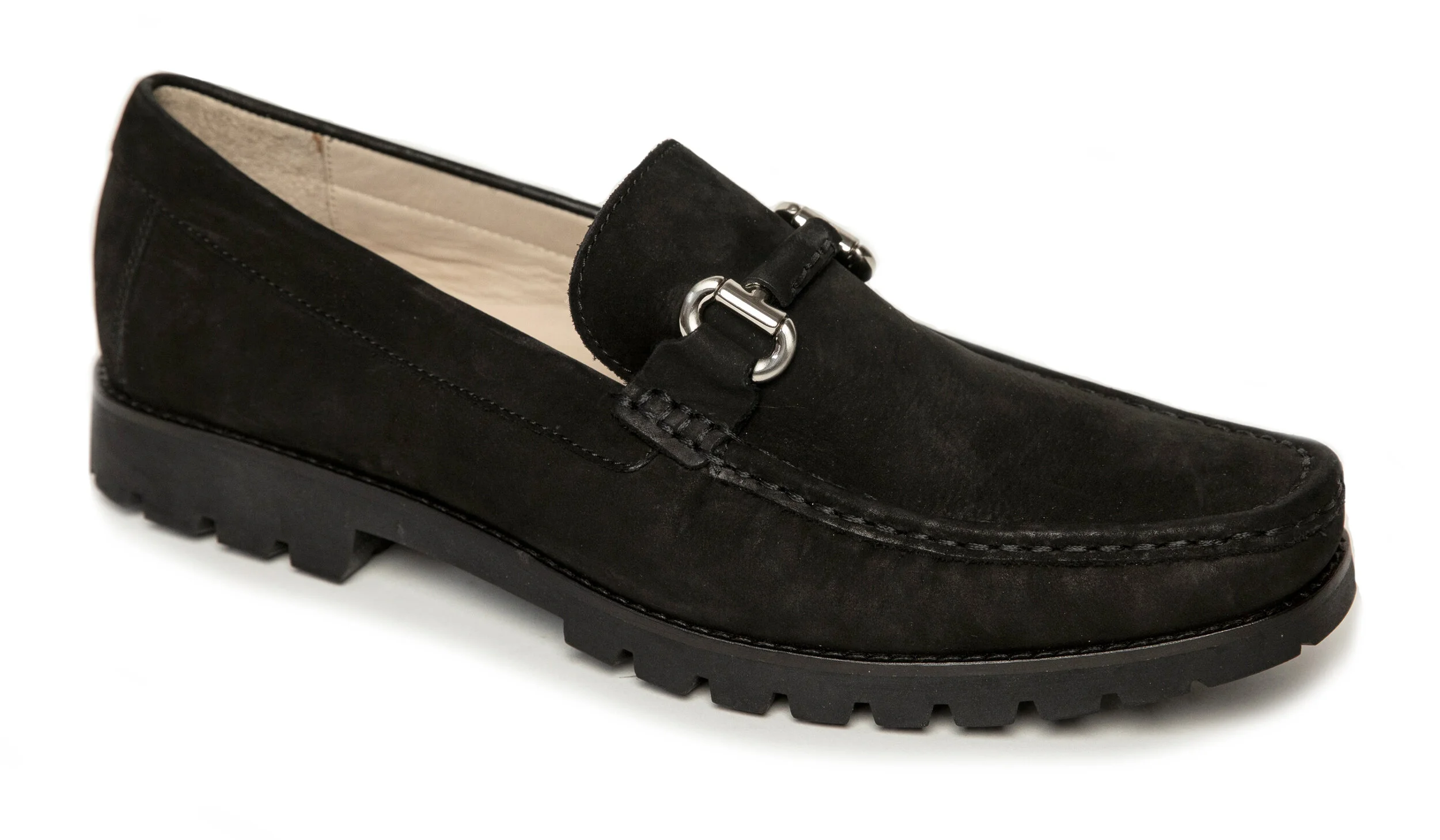 Dillon Bit Black Suede Moc