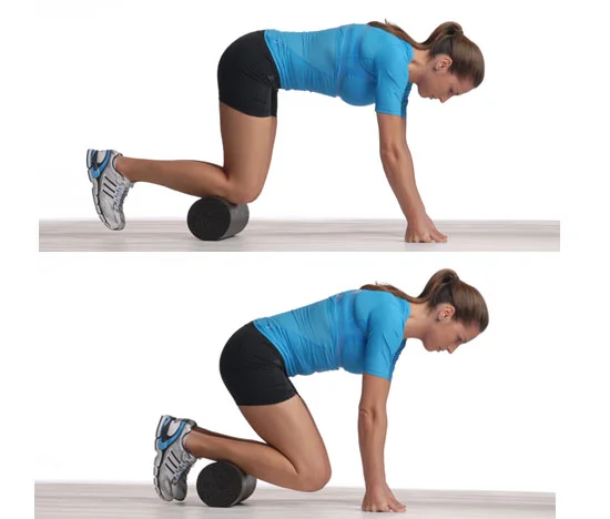 Foam Rolling The Shin