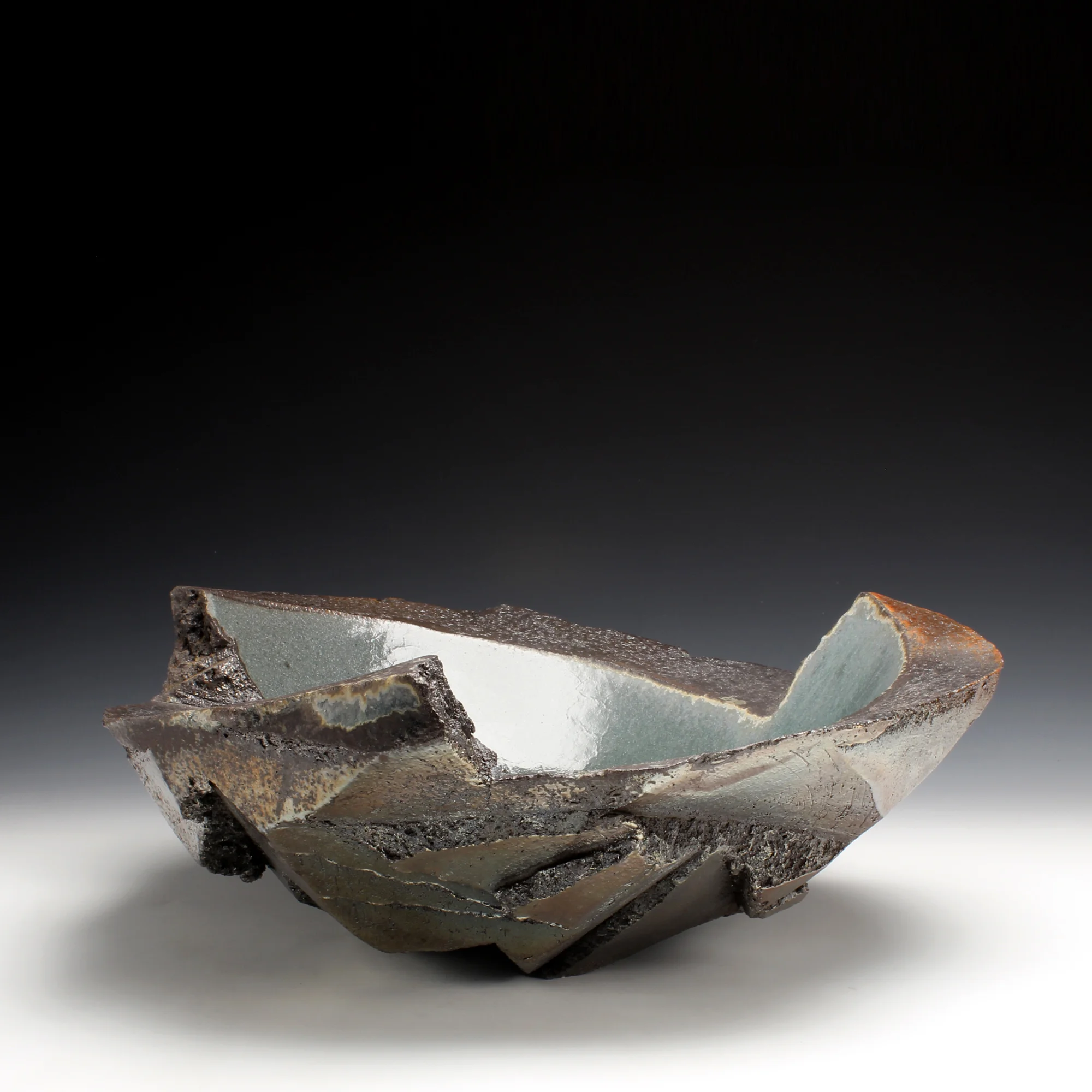 Large Bowl8" x 17" x 17"Wood fired stoneware, glaze2016