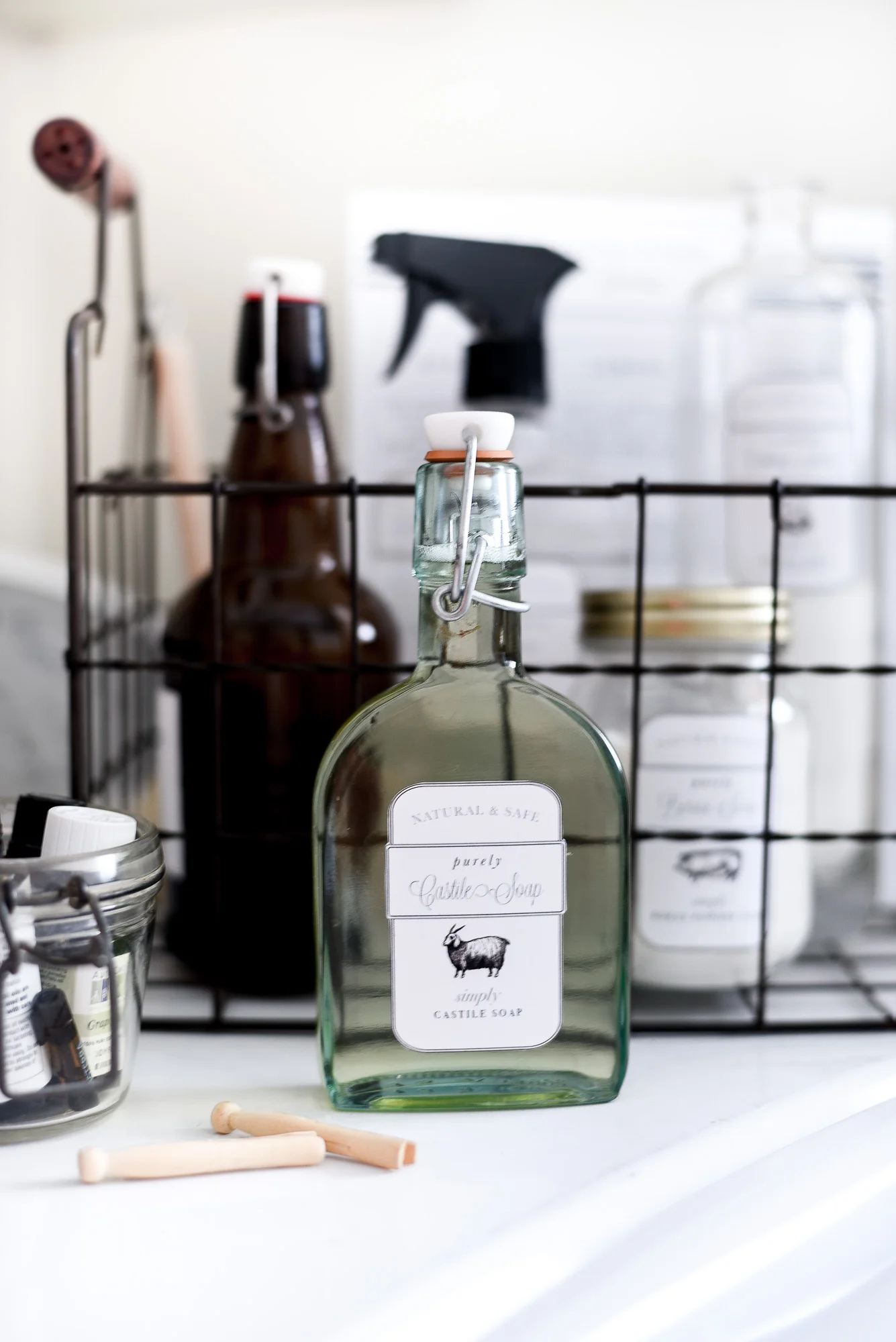 Free Printable Labels for DIY Natural and Safe Cleaning Products — Boxwood Avenue