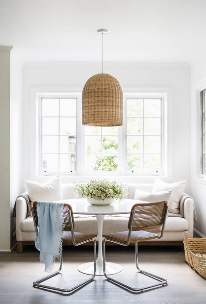 Using woven accents & rattan furnishings is an easy way to add natural texture to your home. From basket lights to jute tableware, try one of these 50+ ideas in your own space! 