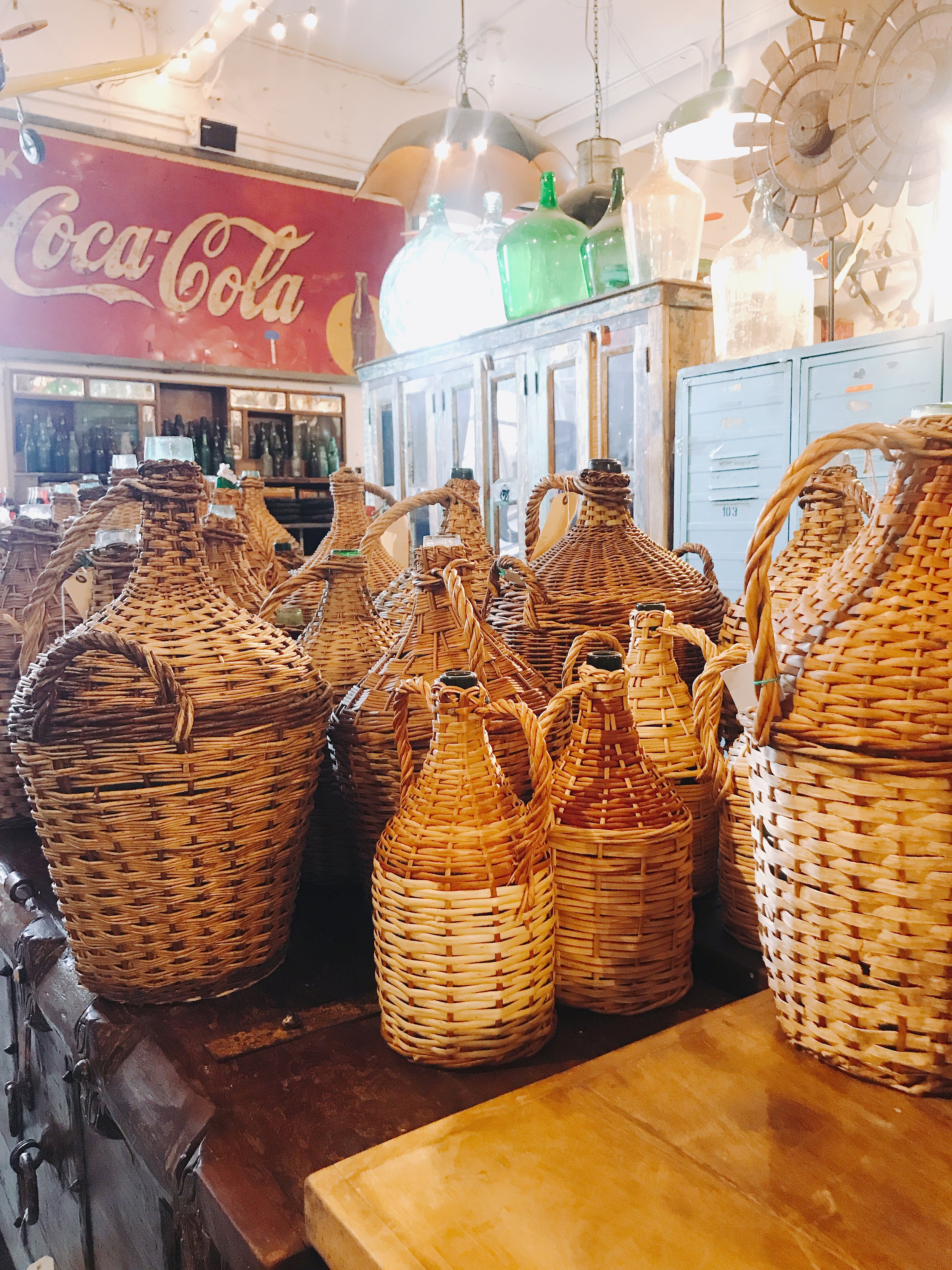 Shopping for French antiques at High Point Market. Traveling to North Carolina to source antique goods from all over the world for Chateau Sonoma. 