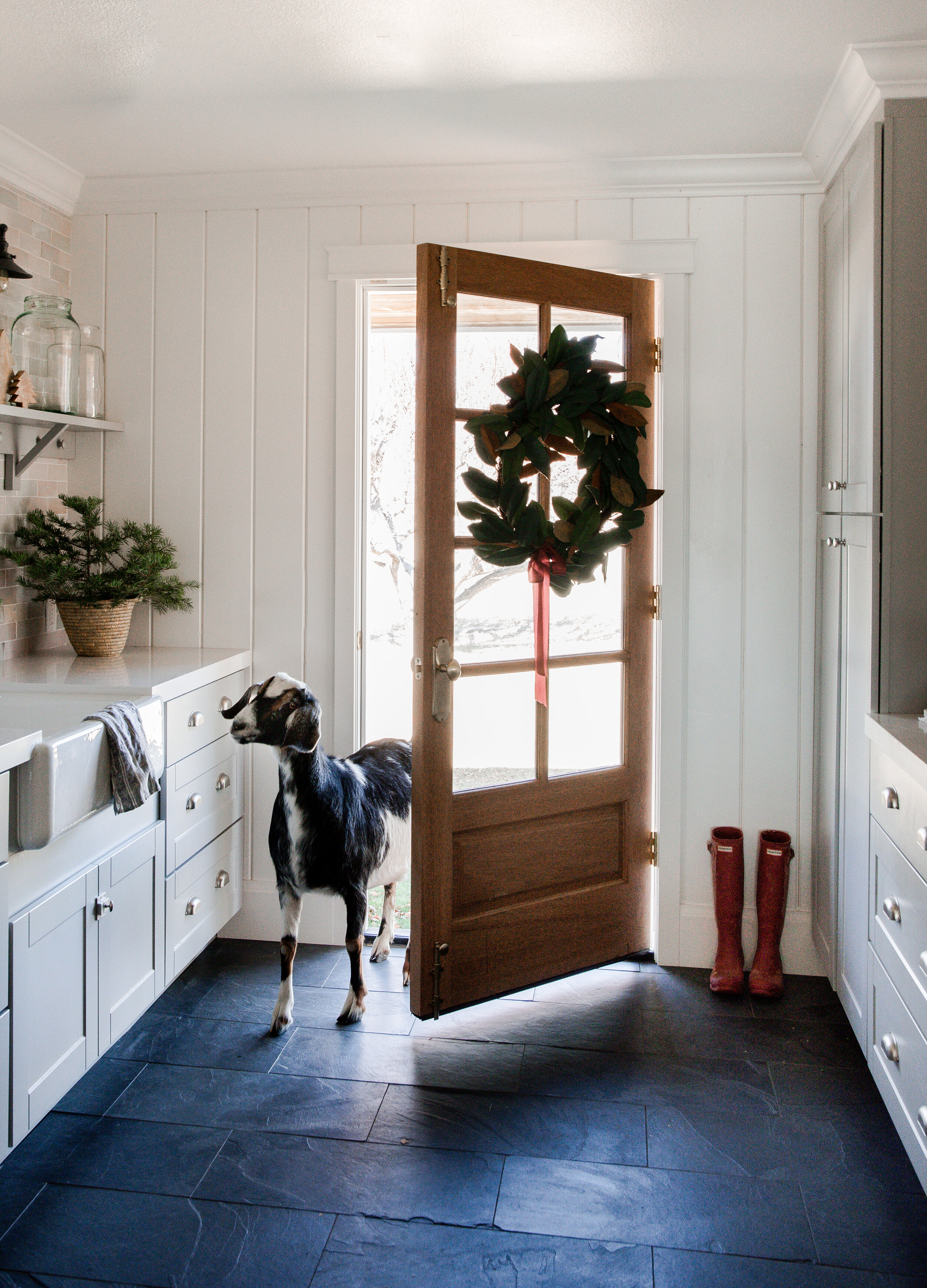 Come on in to our farmhouse all dressed up for Christmas! I hope you find some inspiration while you’re here!