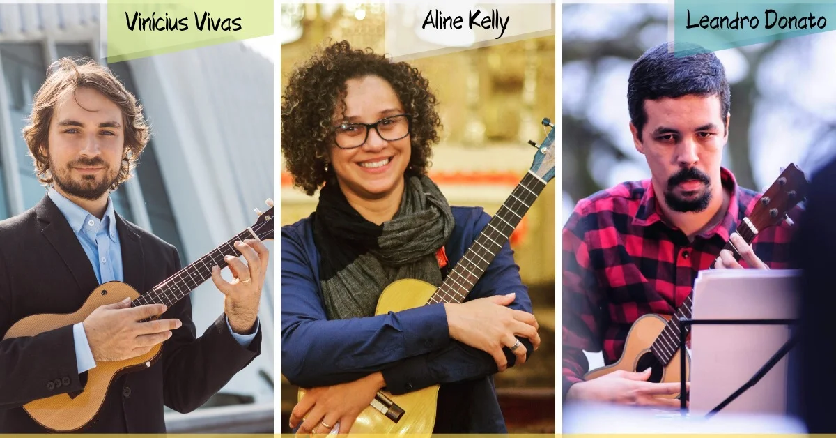 A Concert with Aline Kelly, Vinicius Vivas and Leandro Donato from Brazil