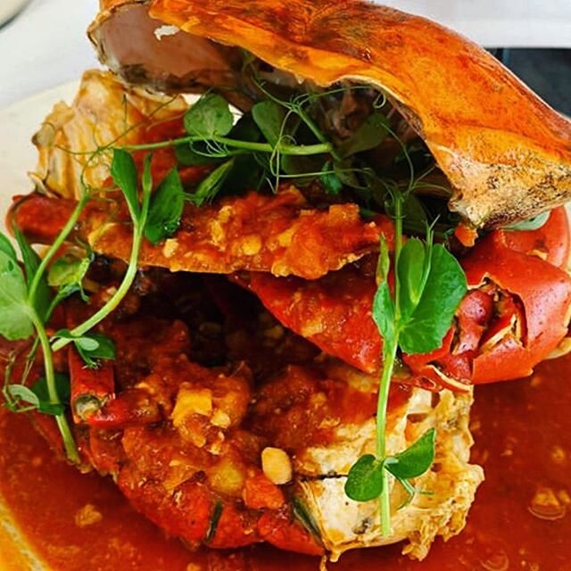 LIVE TANK 💦 to PLATE 🍽
There&rsquo;s some mighty fine and flavoursome 🦀CRABBY 🦀 GREATNESS right there! 😋