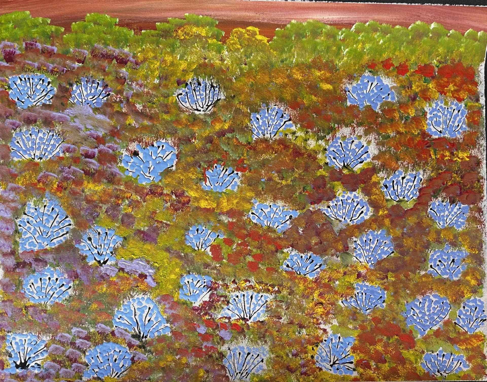 'My country when the flowers grow'