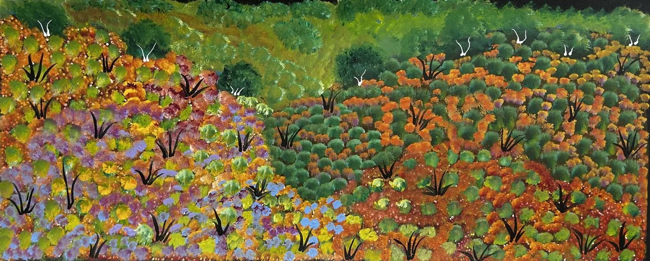 'My Country when the flowers grow'