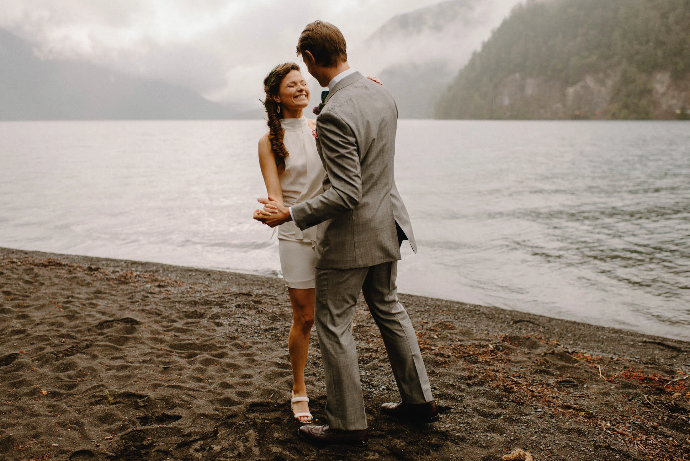 Lake Crescent, Washington elopement, Lindsey+Ross -74.jpg