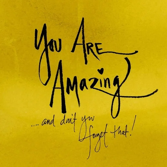 YOU are amazing!