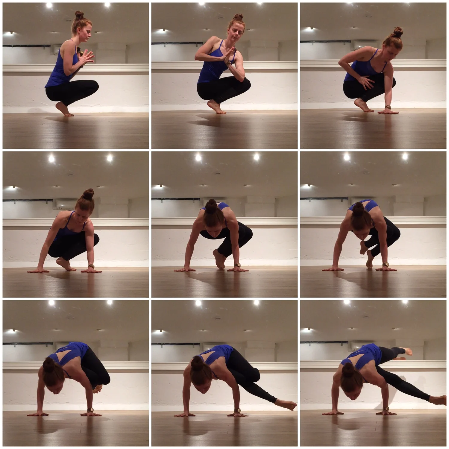 EKA PADA KOUNDINYASANA 40 (AND PARSVA BAKASANA OR SIDE CRANE/ CROW