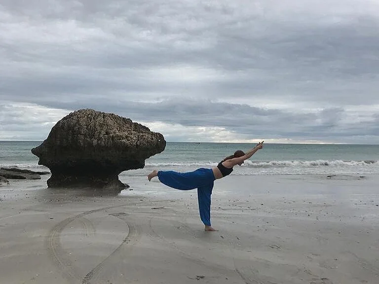 Transitions: warrior 1 to warrior 3