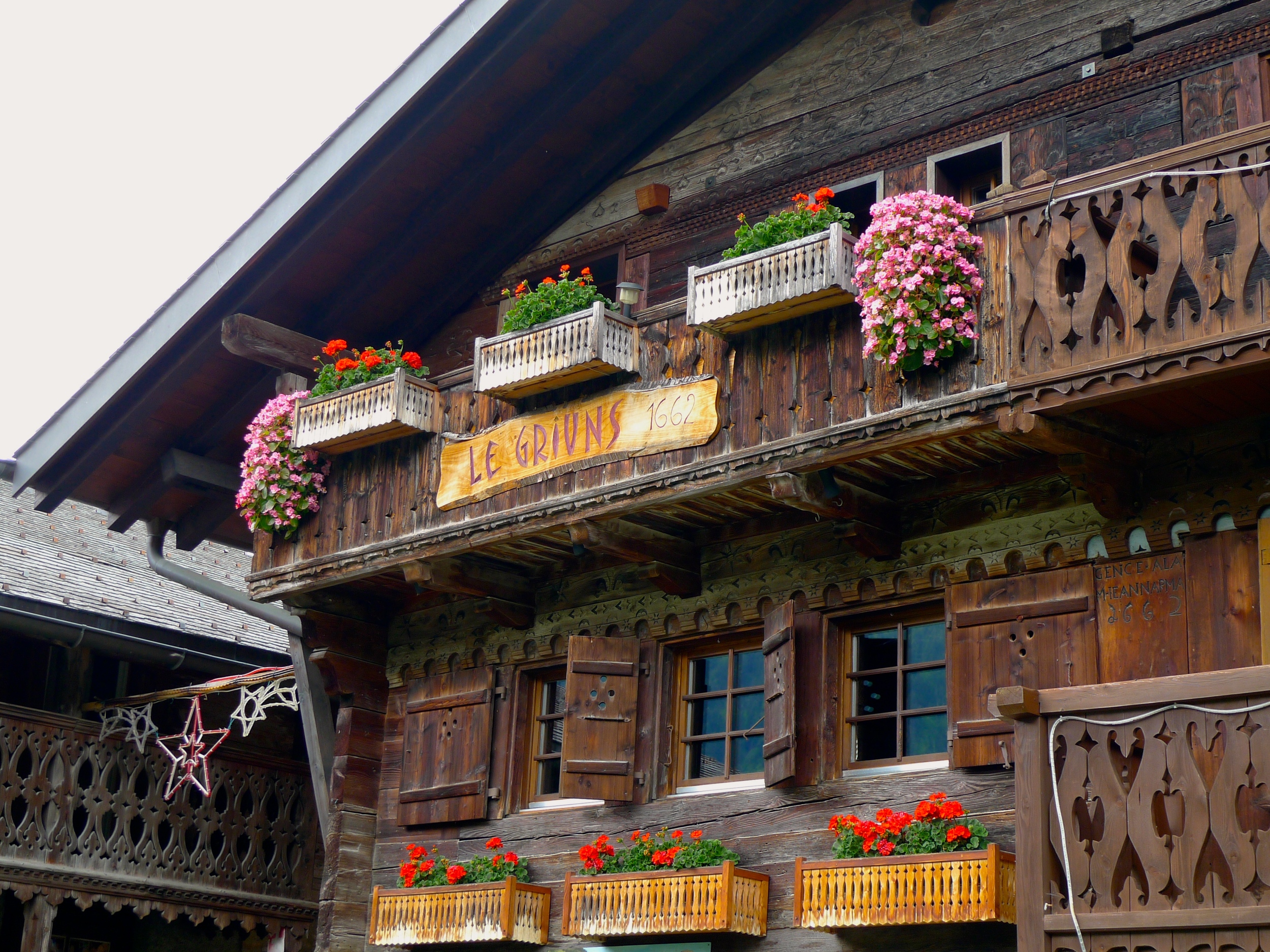  One of the oldest chalets around 