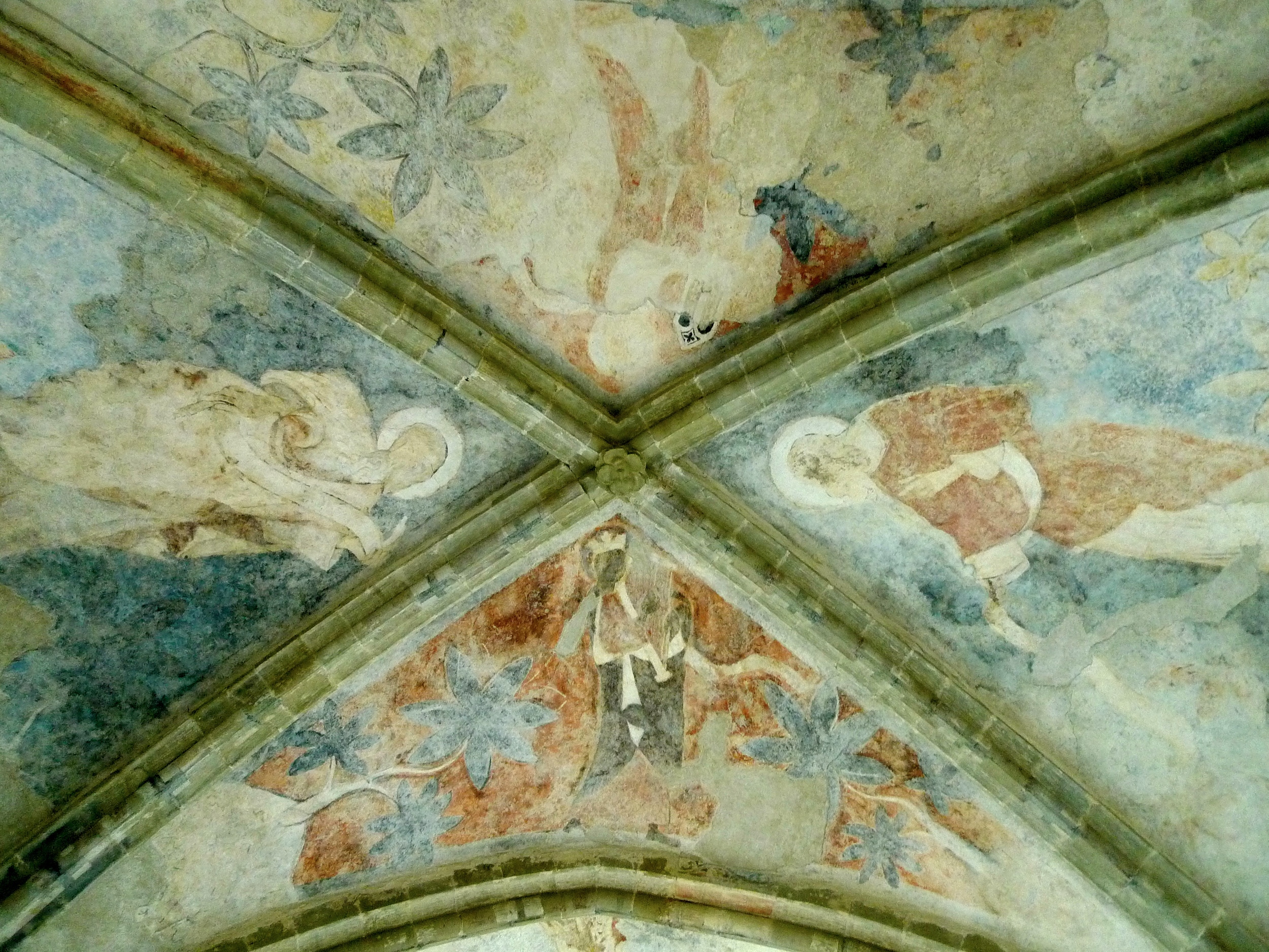  Beautiful ceiling in the chapel 