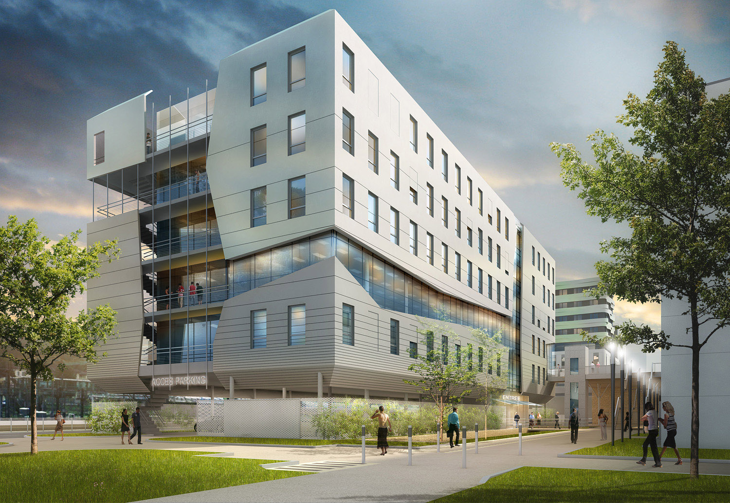 BUREAUX ZAC "VERT & BLEU"