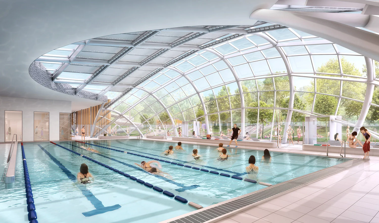 RESTRUCTURATION DE LA PISCINE DE HAUTEPIERRE